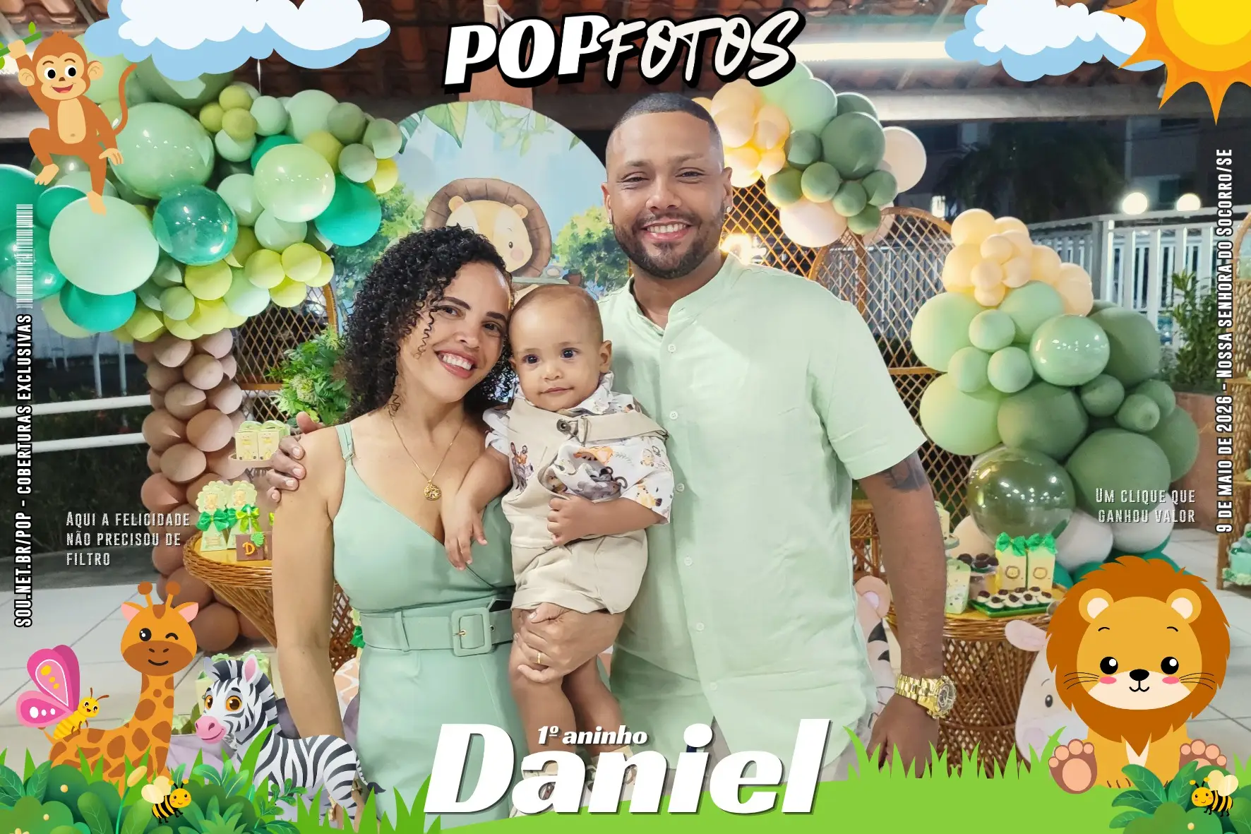 Daniel 1º aninho - 09/05/26